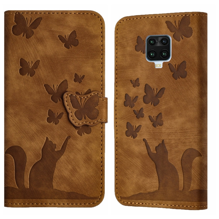 Butterfly Cat Embossing Flip Leather Phone Case, For Xiaomi Poco X3 / X3 NFC / X3 Pro, For Xiaomi Mi 11 Lite, For Xiaomi Redmi Note 10 / 10S, For Xiaomi Redmi Note 10 Pro, For Xiaomi Poco M3/Redmi Note 9 4G, For Xiaomi Redmi 9A, For Xiaomi Redmi 9     ...