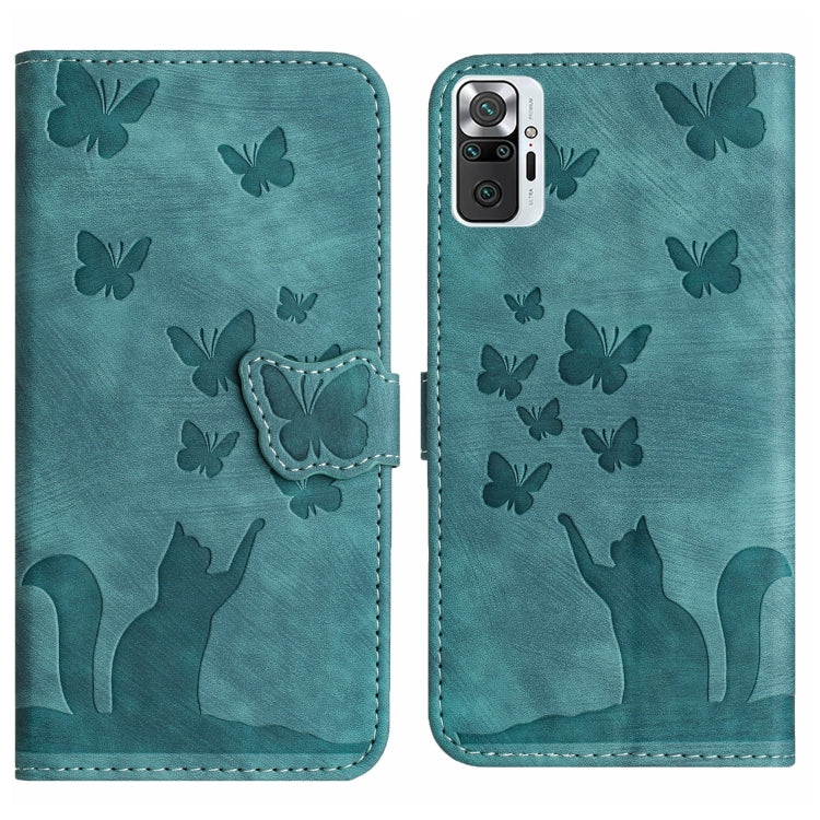 Butterfly Cat Embossing Flip Leather Phone Case, For Xiaomi Poco X3 / X3 NFC / X3 Pro, For Xiaomi Mi 11 Lite, For Xiaomi Redmi Note 10 / 10S, For Xiaomi Redmi Note 10 Pro, For Xiaomi Poco M3/Redmi Note 9 4G, For Xiaomi Redmi 9A, For Xiaomi Redmi 9     ...