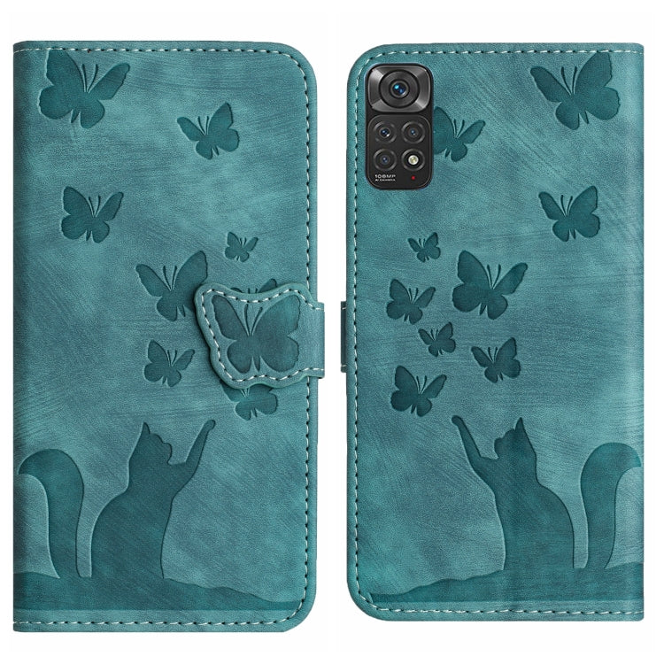 Butterfly Cat Embossing Flip Leather Phone Case, For Xiaomi Redmi 12 4G, For Xiaomi Redmi Note 11/Note 12S 4G Global, For Xiaomi Redmi Note 12 4G Global, For Xiaomi Poco X5 Pro / Redmi Note 12 Pro 5G, For Xiaomi Poco X5 / Redmi Note 12 5G              ...