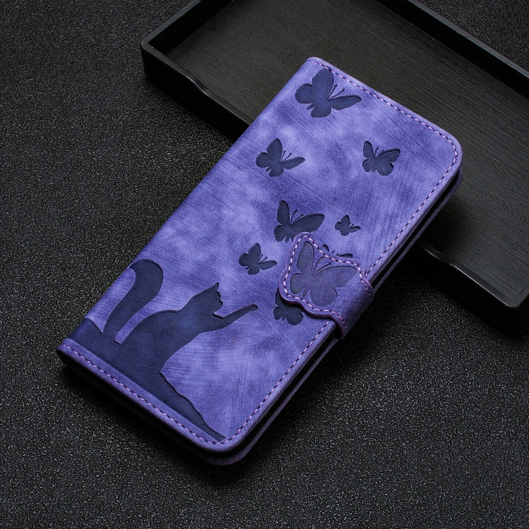 Butterfly Cat Embossing Flip Leather Phone Case, For Xiaomi Redmi Note 13 Pro 4G, For Xiaomi Redmi Note 13 4G, For Xiaomi Redmi 13C / POCO C65, For Xiaomi 14 Pro, For Xiaomi 14, For Xiaomi Redmi Note 13 5G, For Xiaomi Redmi Note 13 Pro+ 5G             ...