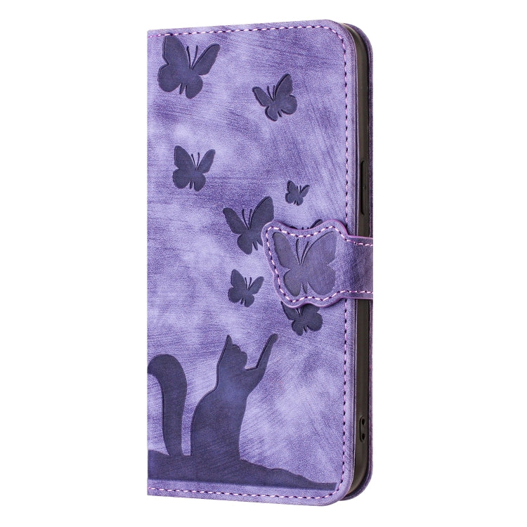 Butterfly Cat Embossing Flip Leather Phone Case, For Xiaomi Redmi Note 13 Pro 4G, For Xiaomi Redmi Note 13 4G, For Xiaomi Redmi 13C / POCO C65, For Xiaomi 14 Pro, For Xiaomi 14, For Xiaomi Redmi Note 13 5G, For Xiaomi Redmi Note 13 Pro+ 5G             ...