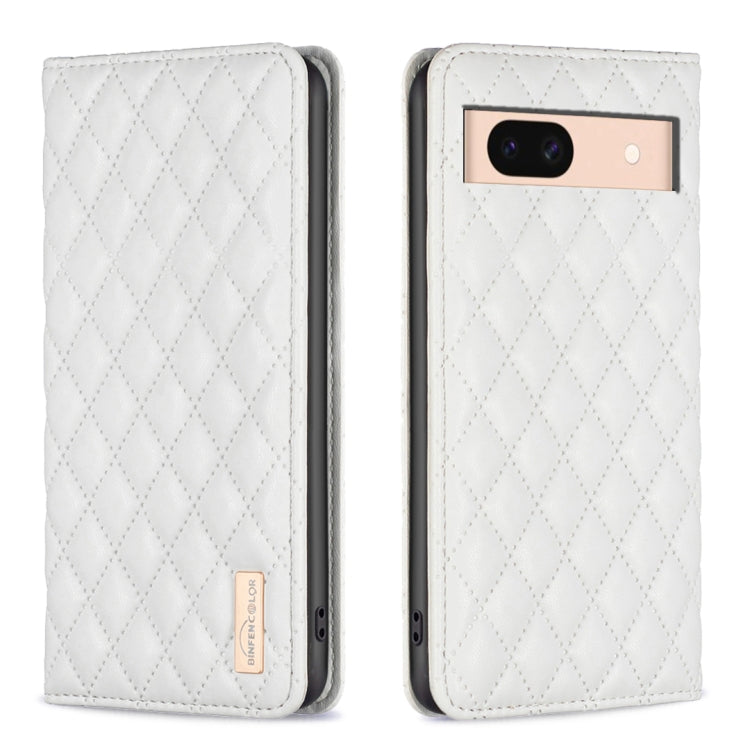 Diamond Lattice Magnetic Leather Flip Phone Case, For Google Pixel 11 /11 Pro, For Google Pixel 8a