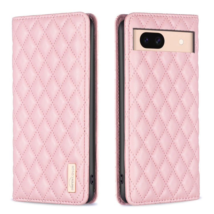 Diamond Lattice Magnetic Leather Flip Phone Case, For Google Pixel 11 /11 Pro, For Google Pixel 8a