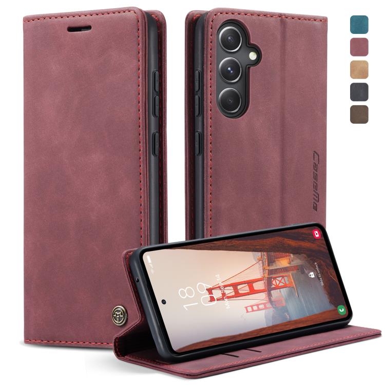 CaseMe 013 Multifunctional Horizontal Flip Leather Phone Case, For Samsung Galaxy A15 5G, For Samsung Galaxy A55 5G, For Samsung Galaxy A35 5G, ForSamsung Galaxy S24 Ultra 5G, For Samsung Galaxy S24+ 5G, For Samsung Galaxy S24 5G, For Samsung Galaxy A0...