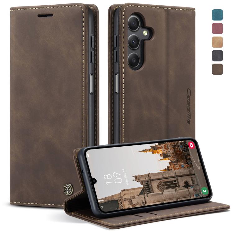 CaseMe 013 Multifunctional Horizontal Flip Leather Phone Case, For Samsung Galaxy A15 5G, For Samsung Galaxy A55 5G, For Samsung Galaxy A35 5G, ForSamsung Galaxy S24 Ultra 5G, For Samsung Galaxy S24+ 5G, For Samsung Galaxy S24 5G, For Samsung Galaxy A0...