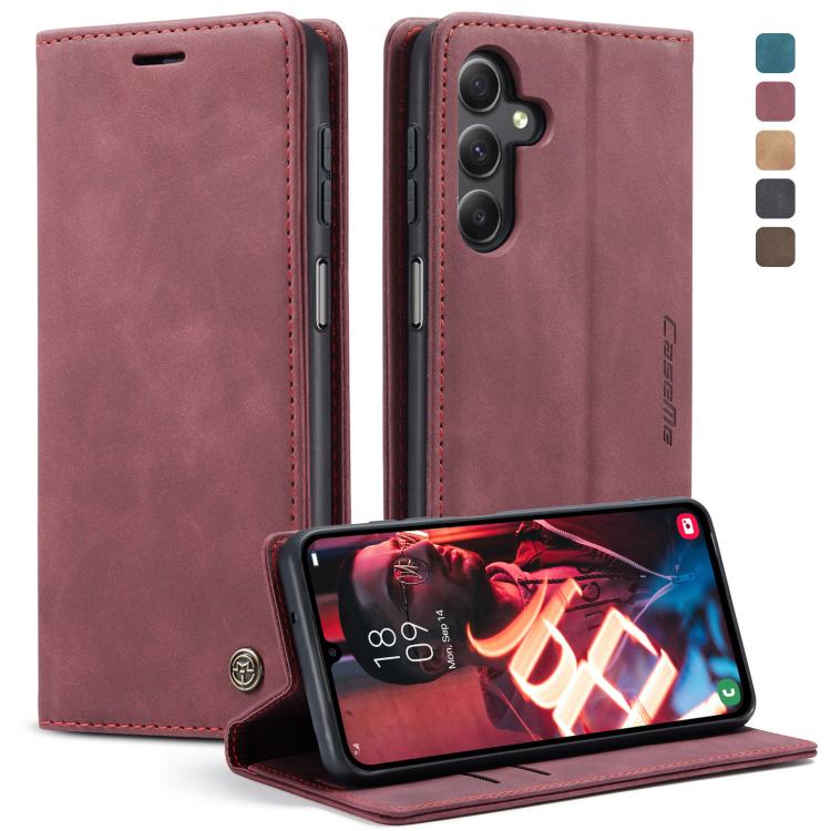 CaseMe 013 Multifunctional Horizontal Flip Leather Phone Case, For Samsung Galaxy A15 5G, For Samsung Galaxy A55 5G, For Samsung Galaxy A35 5G, ForSamsung Galaxy S24 Ultra 5G, For Samsung Galaxy S24+ 5G, For Samsung Galaxy S24 5G, For Samsung Galaxy A0...
