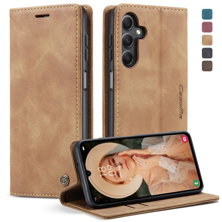 CaseMe 013 Multifunctional Horizontal Flip Leather Phone Case, For Samsung Galaxy A15 5G, For Samsung Galaxy A55 5G, For Samsung Galaxy A35 5G, ForSamsung Galaxy S24 Ultra 5G, For Samsung Galaxy S24+ 5G, For Samsung Galaxy S24 5G, For Samsung Galaxy A0...