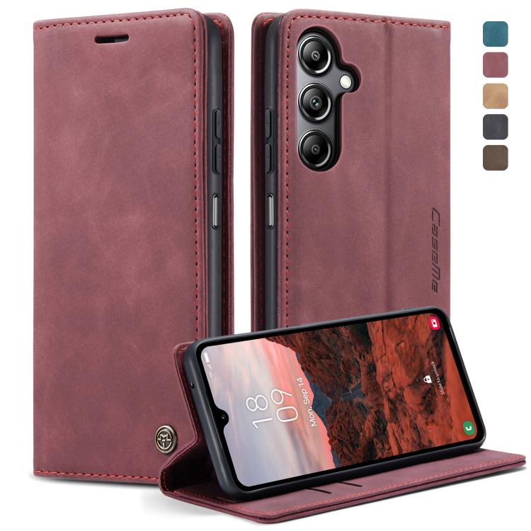 CaseMe 013 Multifunctional Horizontal Flip Leather Phone Case, For Samsung Galaxy A15 5G, For Samsung Galaxy A55 5G, For Samsung Galaxy A35 5G, ForSamsung Galaxy S24 Ultra 5G, For Samsung Galaxy S24+ 5G, For Samsung Galaxy S24 5G, For Samsung Galaxy A0...