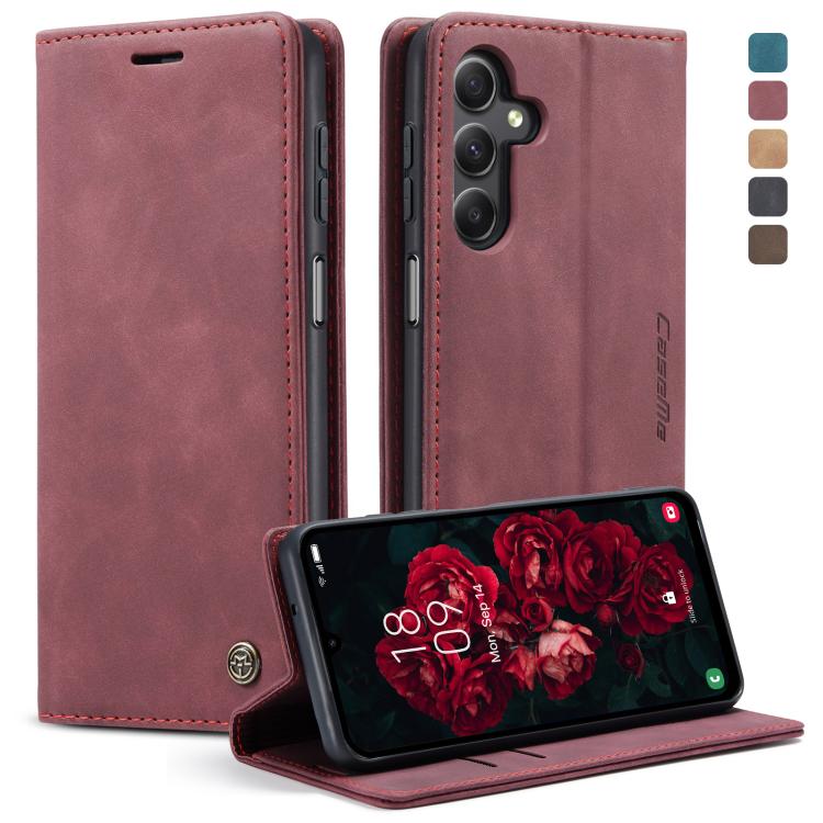 CaseMe 013 Multifunctional Horizontal Flip Leather Phone Case, For Samsung Galaxy A15 5G, For Samsung Galaxy A55 5G, For Samsung Galaxy A35 5G, ForSamsung Galaxy S24 Ultra 5G, For Samsung Galaxy S24+ 5G, For Samsung Galaxy S24 5G, For Samsung Galaxy A0...