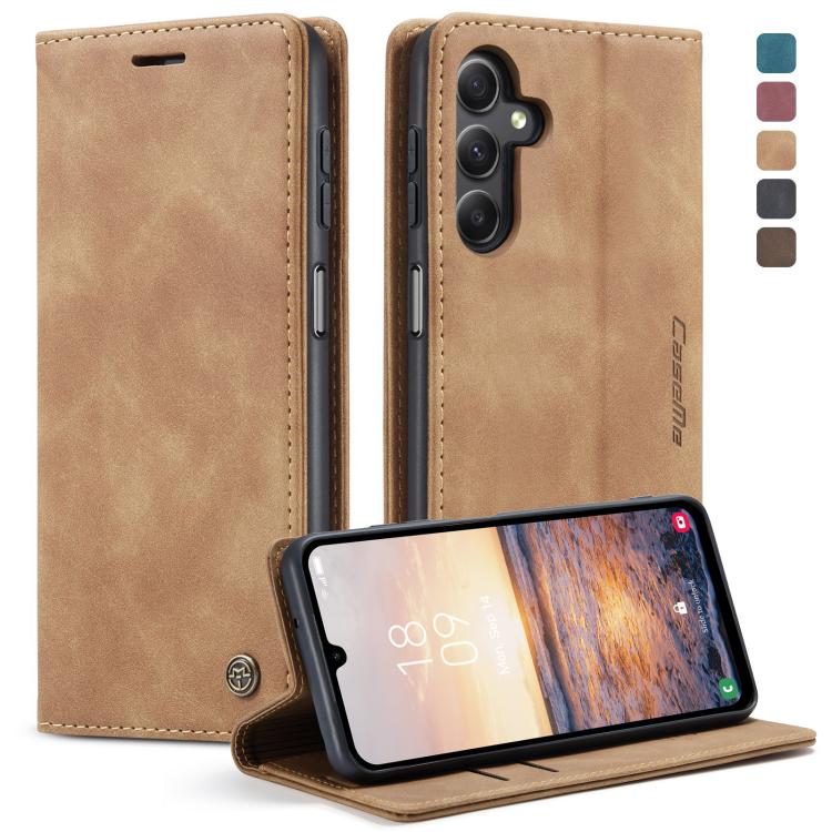 CaseMe 013 Multifunctional Horizontal Flip Leather Phone Case, For Samsung Galaxy A15 5G, For Samsung Galaxy A55 5G, For Samsung Galaxy A35 5G, ForSamsung Galaxy S24 Ultra 5G, For Samsung Galaxy S24+ 5G, For Samsung Galaxy S24 5G, For Samsung Galaxy A0...