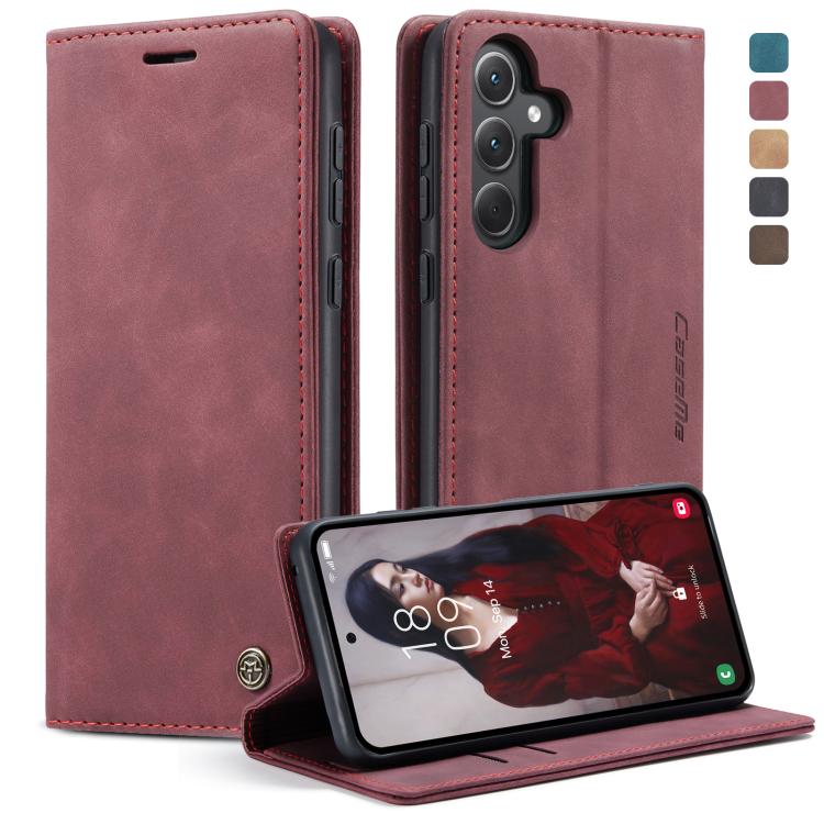 CaseMe 013 Multifunctional Horizontal Flip Leather Phone Case, For Samsung Galaxy A15 5G, For Samsung Galaxy A55 5G, For Samsung Galaxy A35 5G, ForSamsung Galaxy S24 Ultra 5G, For Samsung Galaxy S24+ 5G, For Samsung Galaxy S24 5G, For Samsung Galaxy A0...