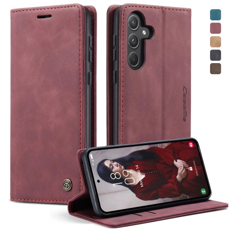 CaseMe 013 Multifunctional Horizontal Flip Leather Phone Case, For Samsung Galaxy A15 5G, For Samsung Galaxy A55 5G, For Samsung Galaxy A35 5G, ForSamsung Galaxy S24 Ultra 5G, For Samsung Galaxy S24+ 5G, For Samsung Galaxy S24 5G, For Samsung Galaxy A0...