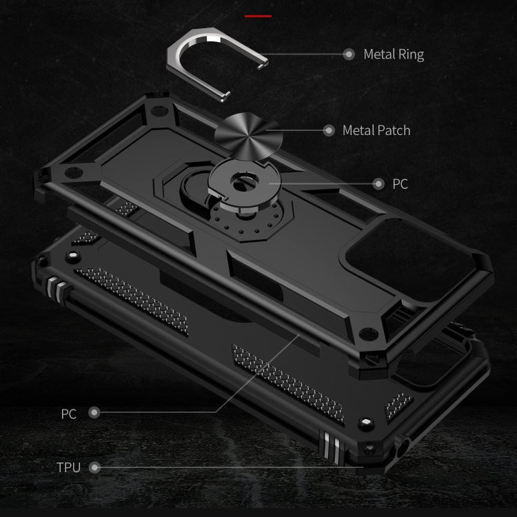 Shockproof TPU + PC Phone Case with Holder, For Motorola Moto G14, For Motorola Moto G Play 4G 2024, For Motorola Moto G Power 5G 2024