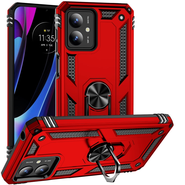 Shockproof TPU + PC Phone Case with Holder, For Motorola Moto G Play 4G 2024, For Motorola Moto G14, For Motorola Moto G Power 5G 2024