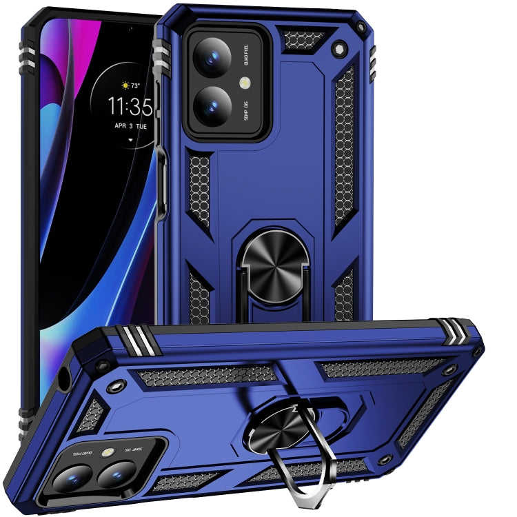 Shockproof TPU + PC Phone Case with Holder, For Motorola Moto G14, For Motorola Moto G Play 4G 2024, For Motorola Moto G Power 5G 2024