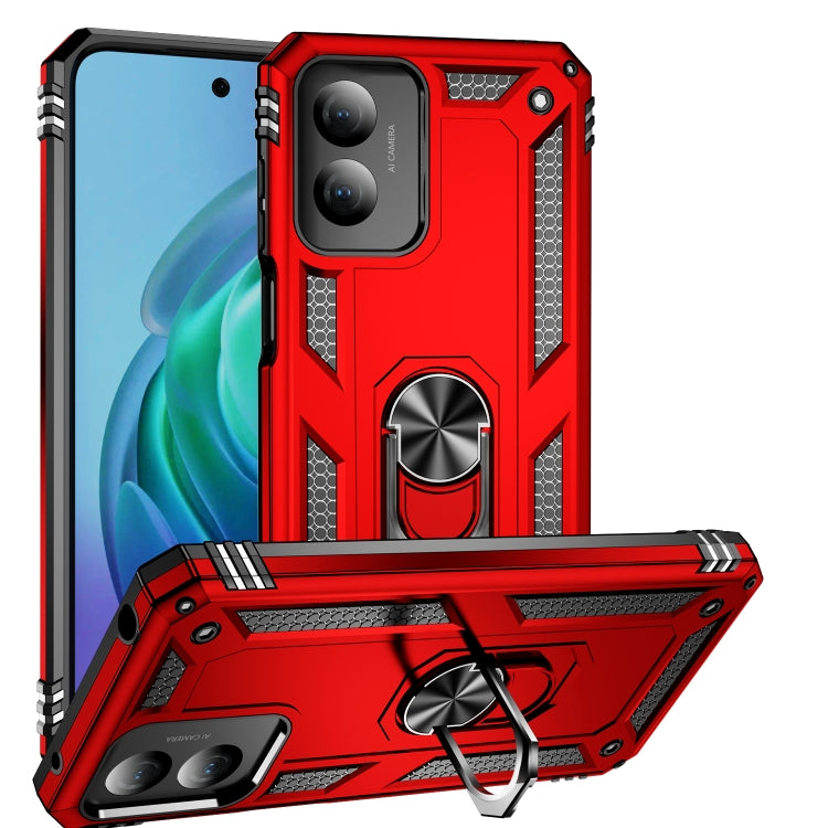 Shockproof TPU + PC Phone Case with Holder, For Motorola Moto G14, For Motorola Moto G Play 4G 2024, For Motorola Moto G Power 5G 2024