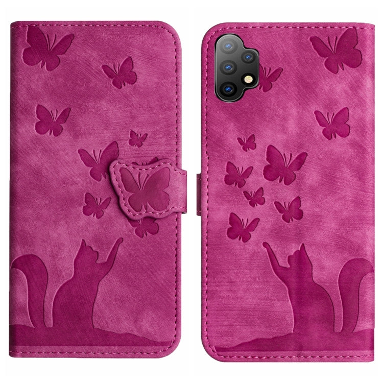 Butterfly Cat Embossing Flip Leather Phone Case, For Samsung Galaxy A24 4G, For Samsung Galaxy A23 / M13 4G, For Samsung Galaxy A14 4G / 5G, For Samsung Galaxy A34 5G, For Samsung Galaxy A54 5G, For Samsung Galaxy S23 Ultra 5G, For Samsung Galaxy S23+ ...