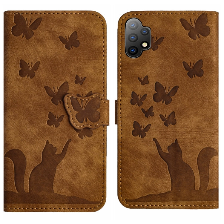Butterfly Cat Embossing Flip Leather Phone Case, For Samsung Galaxy A24 4G, For Samsung Galaxy A23 / M13 4G, For Samsung Galaxy A14 4G / 5G, For Samsung Galaxy A34 5G, For Samsung Galaxy A54 5G, For Samsung Galaxy S23 Ultra 5G, For Samsung Galaxy S23+ ...