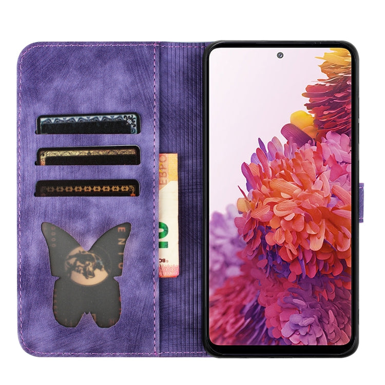 Butterfly Cat Embossing Flip Leather Phone Case, For Samsung Galaxy S20 FE, For Samsung Galaxy A53 5G, For Samsung Galaxy A33 5G, For Samsung Galaxy S22 Ultra 5G, For Samsung Galaxy S22+ 5G, For Samsung Galaxy S22 5G, For Samsung Galaxy A52 5G / A52S  ...