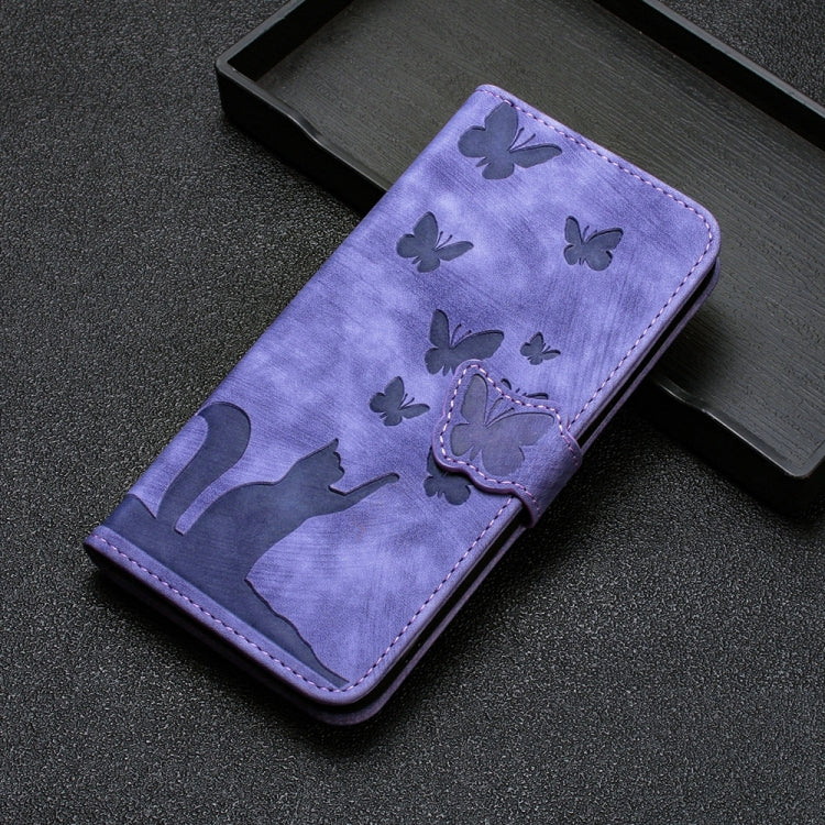 Butterfly Cat Embossing Flip Leather Phone Case, For Samsung Galaxy A55, For Samsung Galaxy A35, For Samsung Galaxy S24 Ultra 5G, For Samsung Galaxy S24+ 5G, For Samsung Galaxy S24 5G, For Samsung Galaxy A15, For Samsung Galaxy A05s                    ...