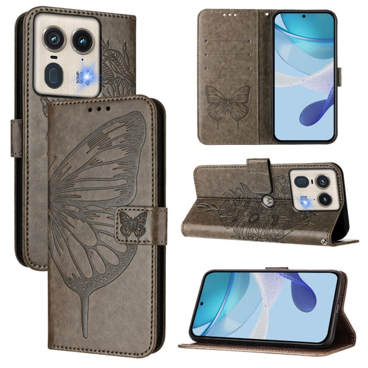 Embossed Butterfly Leather Phone Case, For Motorola Edge 50 5G, For Motorola Moto E14, For Motorola Moto G85, For Motorola Edge 50 Ultra, For Motorola Edge 50 Pro, For Motorola Edge 50 Fusion