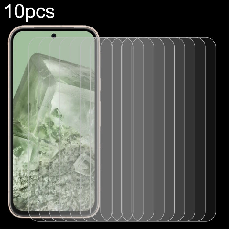 10pcs 0.26mm 9H 2.5D Tempered Glass Film, For Google Pixel 11 Pro XL, For Google Pixel 11, For Google Pixel 11 Pro, For Google Pixel 10a, For Google Pixel 10 Pro XL, For Google Pixel 10 Pro, For Google Pixel 10, For Google Pixel 9a                     ...