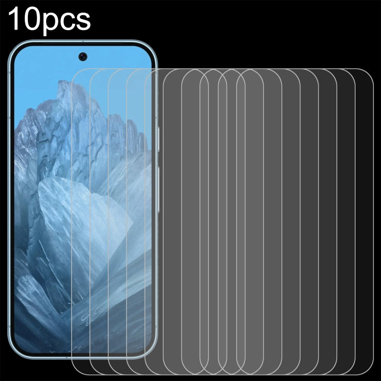 10pcs 0.26mm 9H 2.5D Tempered Glass Film, For Google Pixel 11 Pro XL, For Google Pixel 11, For Google Pixel 11 Pro, For Google Pixel 10a, For Google Pixel 10 Pro XL, For Google Pixel 10 Pro, For Google Pixel 10, For Google Pixel 9a                     ...