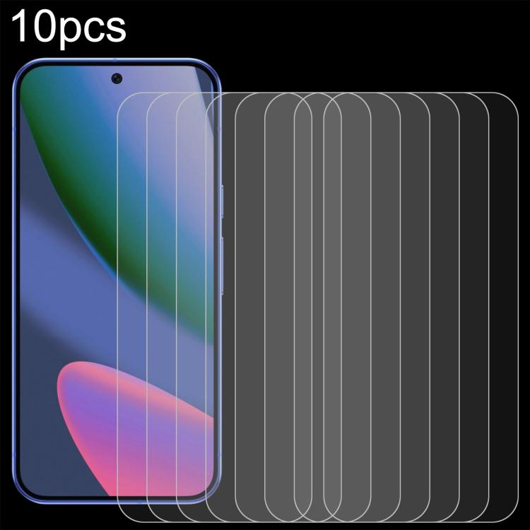 10pcs 0.26mm 9H 2.5D Tempered Glass Film, For Google Pixel 11 Pro XL, For Google Pixel 11, For Google Pixel 11 Pro, For Google Pixel 10a, For Google Pixel 10 Pro XL, For Google Pixel 10 Pro, For Google Pixel 10, For Google Pixel 9a                     ...
