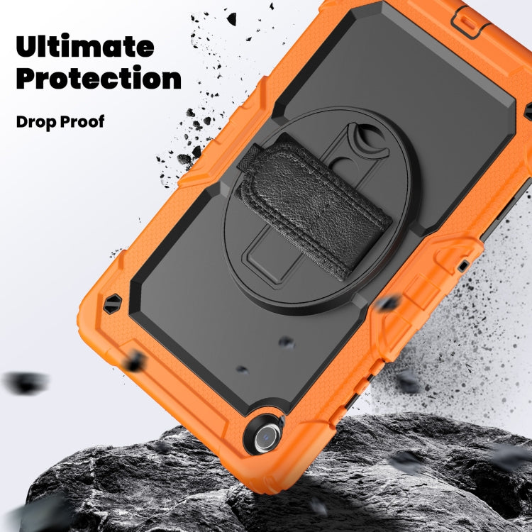 Silicone + PC Tablet Case with Shoulder Strap, For Samsung Galaxy Tab A9+/Tab A11+, For Samsung Galaxy Tab A9 / Tab A11