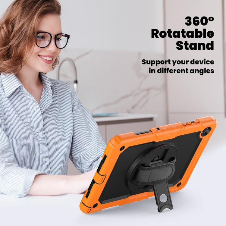 Silicone + PC Tablet Case with Shoulder Strap, For Samsung Galaxy Tab A9+/Tab A11+, For Samsung Galaxy Tab A9 / Tab A11