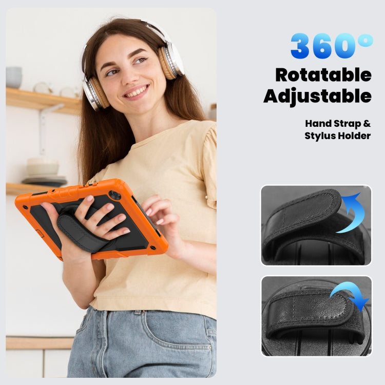 Silicone + PC Tablet Case with Shoulder Strap, For Samsung Galaxy Tab A9+/Tab A11+, For Samsung Galaxy Tab A9 / Tab A11