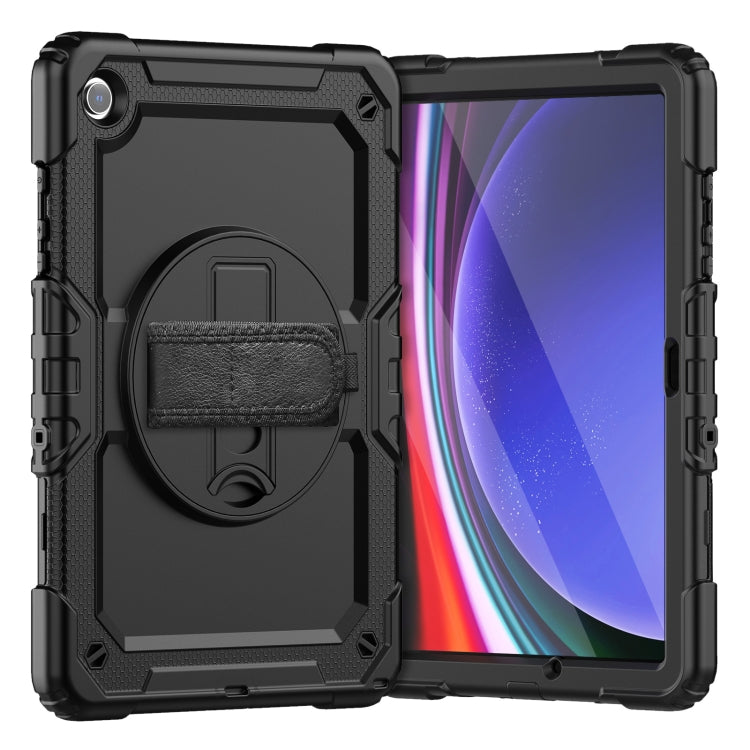 Silicone + PC Tablet Case with Shoulder Strap, For Samsung Galaxy Tab A9+/Tab A11+, For Samsung Galaxy Tab A9 / Tab A11