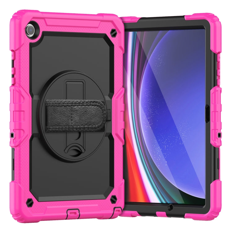 Silicone + PC Tablet Case with Shoulder Strap, For Samsung Galaxy Tab A9+/Tab A11+, For Samsung Galaxy Tab A9 / Tab A11