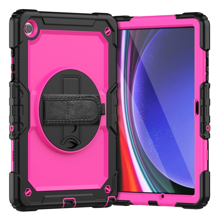 Silicone + PC Tablet Case with Shoulder Strap, For Samsung Galaxy Tab A9+/Tab A11+, For Samsung Galaxy Tab A9 / Tab A11