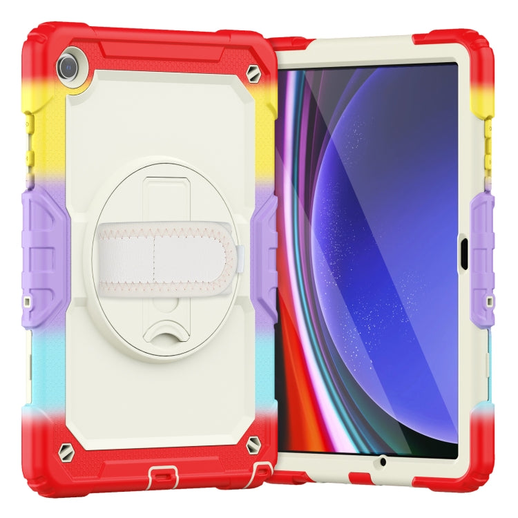 Silicone + PC Tablet Case with Shoulder Strap, For Samsung Galaxy Tab A9+/Tab A11+, For Samsung Galaxy Tab A9 / Tab A11