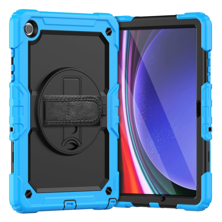 Silicone + PC Tablet Case with Shoulder Strap, For Samsung Galaxy Tab A9+/Tab A11+, For Samsung Galaxy Tab A9 / Tab A11