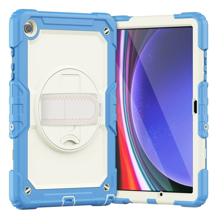 Silicone + PC Tablet Case with Shoulder Strap, For Samsung Galaxy Tab A9+/Tab A11+, For Samsung Galaxy Tab A9 / Tab A11