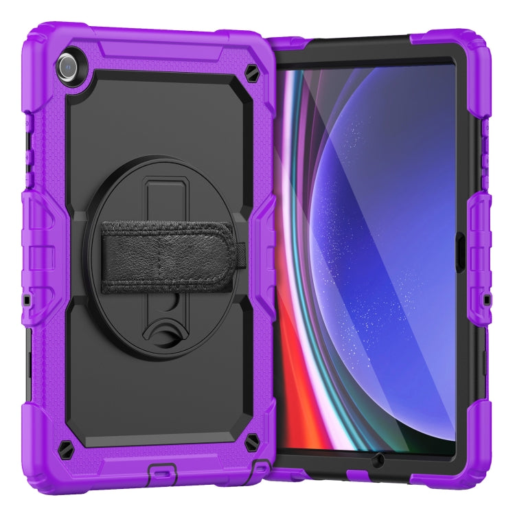 Silicone + PC Tablet Case with Shoulder Strap, For Samsung Galaxy Tab A9+/Tab A11+, For Samsung Galaxy Tab A9 / Tab A11