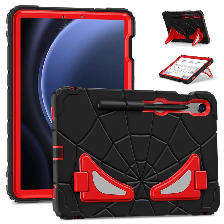 Spider Silicone Hybrid PC Shockproof Tablet Case, For Samsung Galaxy Tab A11+ / A9+, For Samsung Galaxy Tab A11, For Samsung Galaxy S9 FE / S8 / S7, For Samsung Galaxy Tab A9