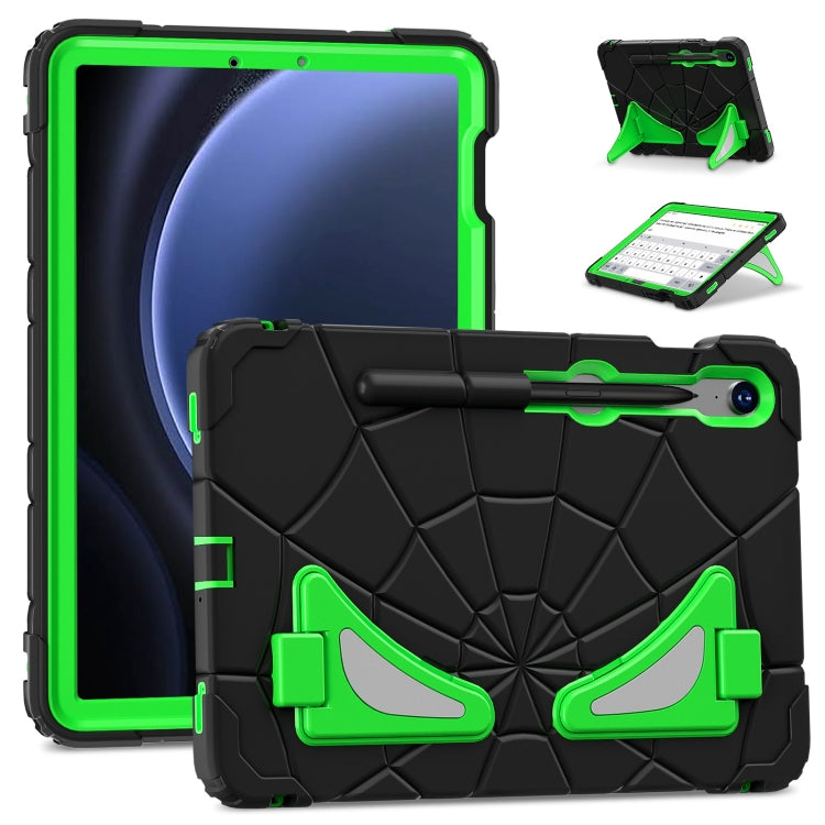 Spider Silicone Hybrid PC Shockproof Tablet Case, For Samsung Galaxy Tab A11+ / A9+, For Samsung Galaxy Tab A11, For Samsung Galaxy S9 FE / S8 / S7, For Samsung Galaxy Tab A9