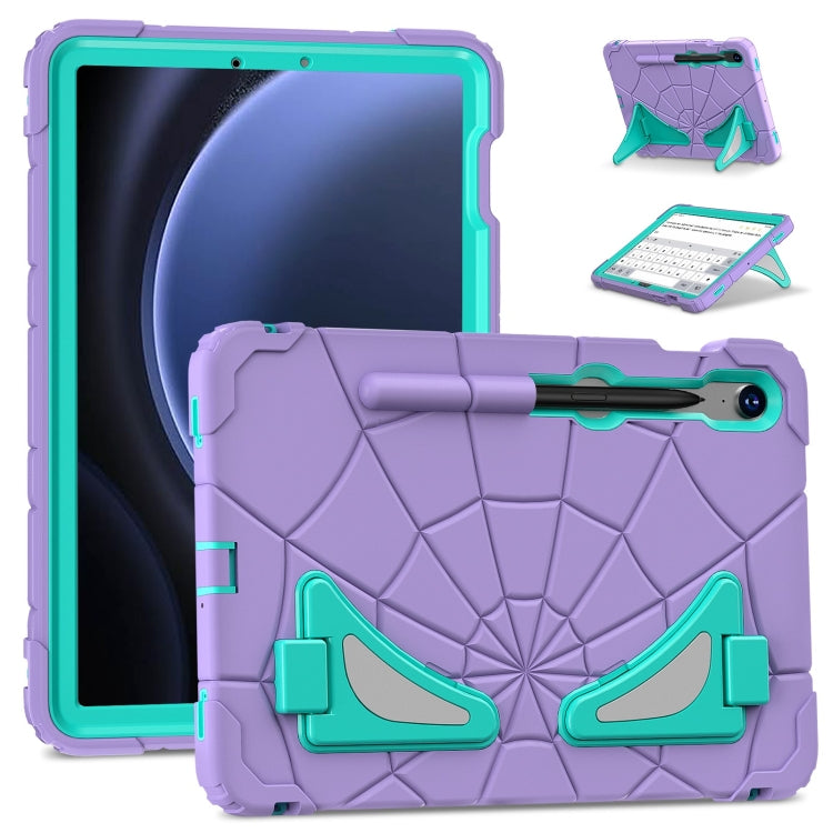 Spider Silicone Hybrid PC Shockproof Tablet Case, For Samsung Galaxy Tab A11+ / A9+, For Samsung Galaxy Tab A11, For Samsung Galaxy S9 FE / S8 / S7, For Samsung Galaxy Tab A9