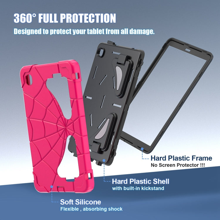 Spider Silicone Hybrid PC Shockproof Tablet Case, For Samsung Galaxy Tab A7 Lite T220