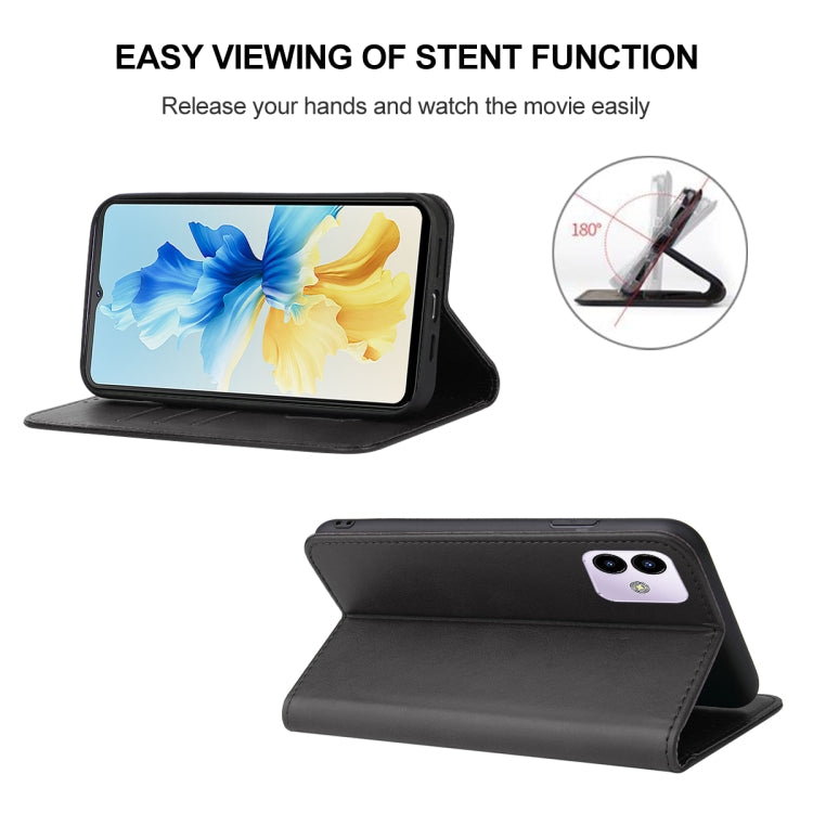 Magnetic Closure Leather Phone Case, For CUBOT Note 40