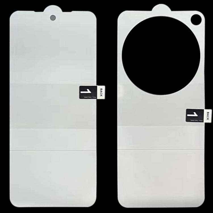 Full Screen Protector Explosion-proof Front + Back Screen Hydrogel Film, For OPPO Find N3