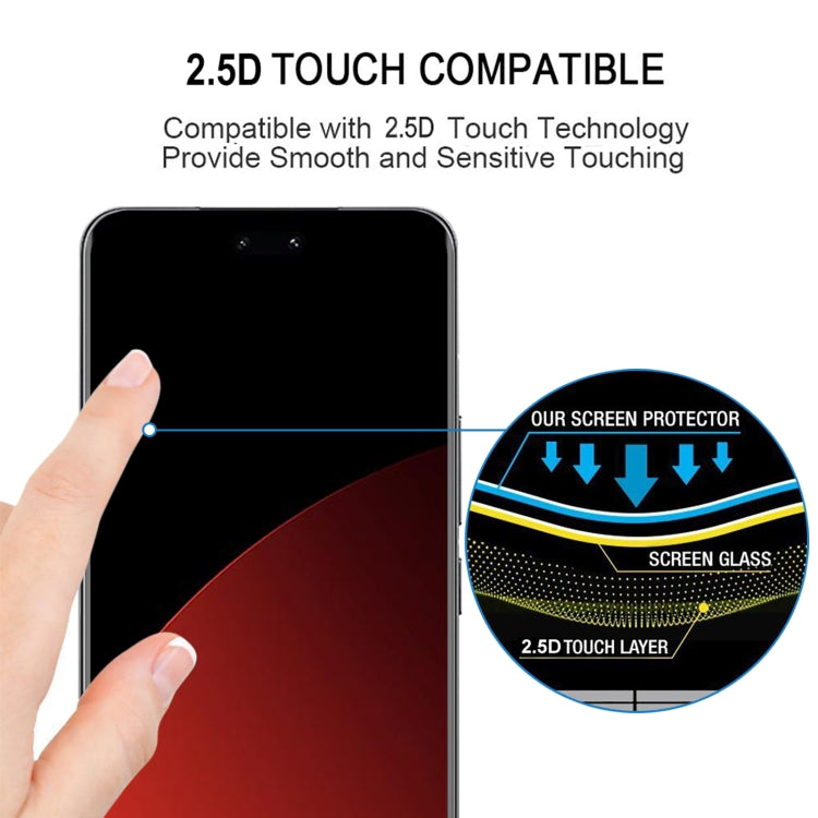 9H HD 3D Curved Edge Tempered Glass Film, For Xiaomi Civi 5 Pro / 4 Pro / 14 Civi, For Redmi Note 14 Pro 4G / Note 14 Pro+ 4G, For Xiaomi 14 Pro / 14 Ultra