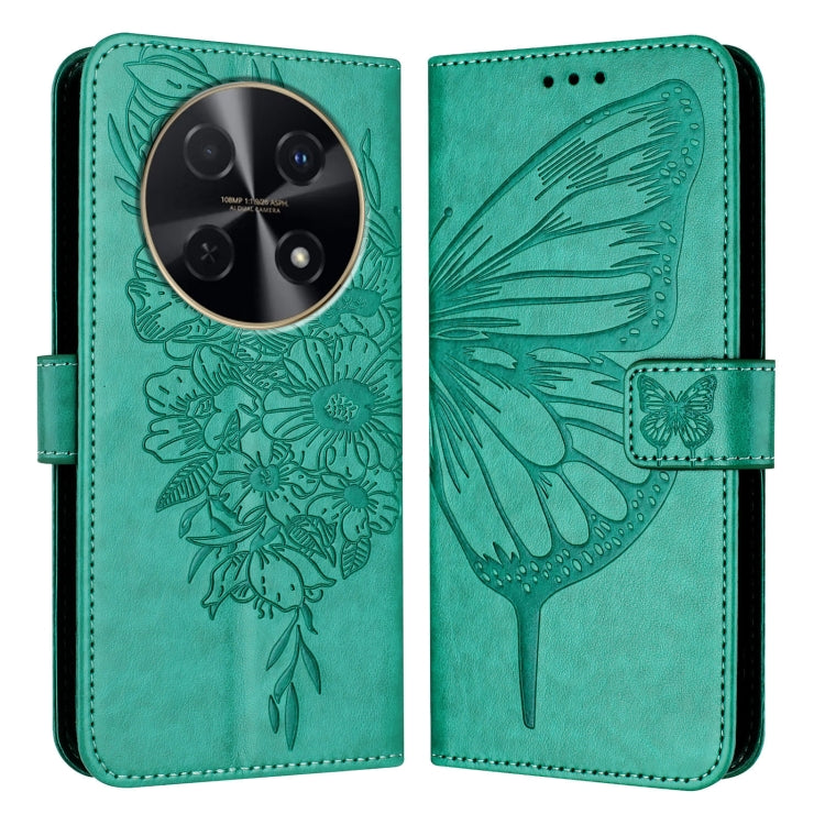 Embossed Butterfly Leather Phone Case, For Huawei nova 14 Ultra 5G, For Huawei nova 14 Pro 5G, For Huawei nova 14 5G, For Huawei Nova 13 Pro, For Huawei Nova 13 / Nova 12, For Huawei Nova 12i 4G Global