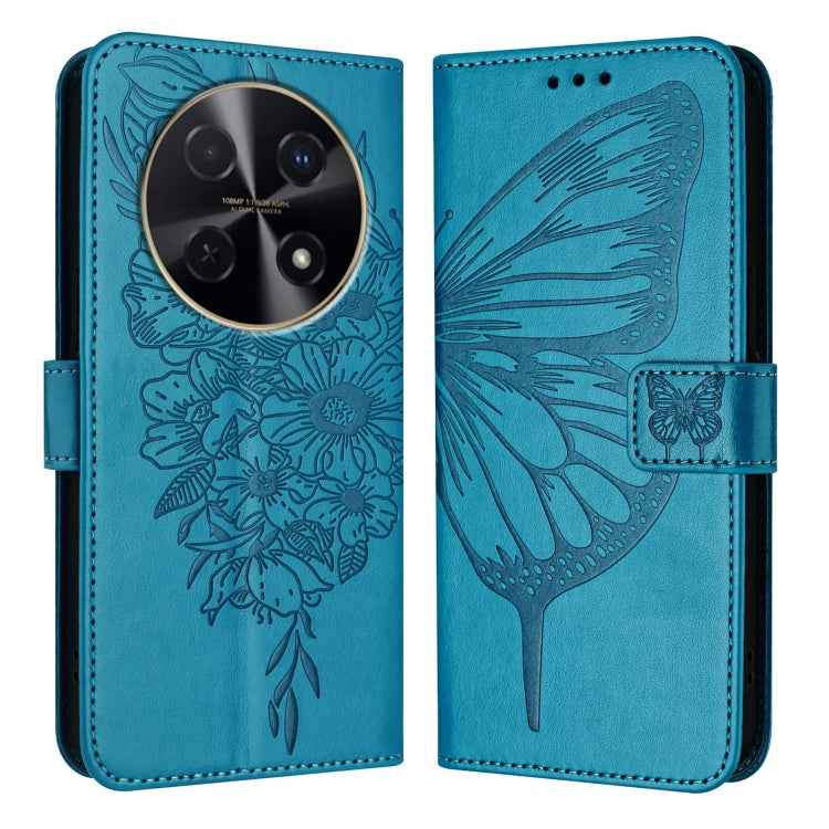 Embossed Butterfly Leather Phone Case, For Huawei nova 14 Ultra 5G, For Huawei nova 14 Pro 5G, For Huawei nova 14 5G, For Huawei Nova 13 Pro, For Huawei Nova 13 / Nova 12, For Huawei Nova 12i 4G Global