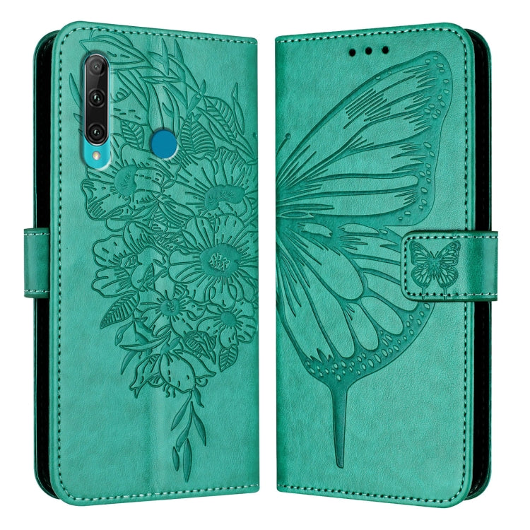 Embossed Butterfly Leather Phone Case, For Huawei P40 Lite 4G / Nova 6 SE, For Huawei P40 Pro, For Huawei P40, For Huawei Enjoy 9s/P Smart/P Smart+ 2019, For Huawei P30 Lite / Nova 4e, For Huawei P30 Pro