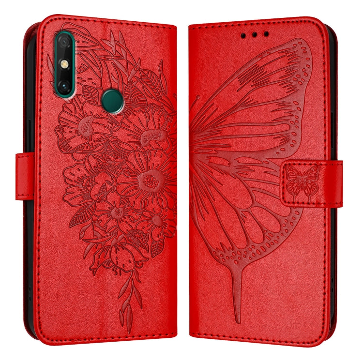 Embossed Butterfly Leather Phone Case, For Huawei P60 / P60 Pro, For Huawei Enjoy 50 Pro 4G / Nova Y90, For Huawei Enjoy 50 4G / Nova Y70 Plus, For Huawei P50 Pro, For Huawei P50, For Huawei Enjoy 20 SE/Y7a 4G/P Smart 2021