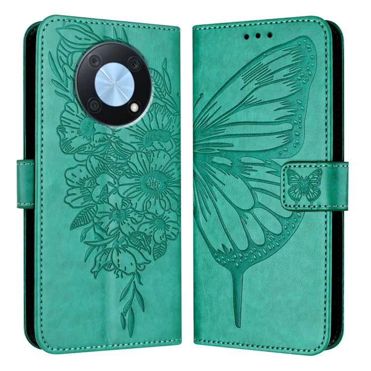 Embossed Butterfly Leather Phone Case, For Huawei P60 / P60 Pro, For Huawei Enjoy 50 Pro 4G / Nova Y90, For Huawei Enjoy 50 4G / Nova Y70 Plus, For Huawei P50 Pro, For Huawei P50, For Huawei Enjoy 20 SE/Y7a 4G/P Smart 2021